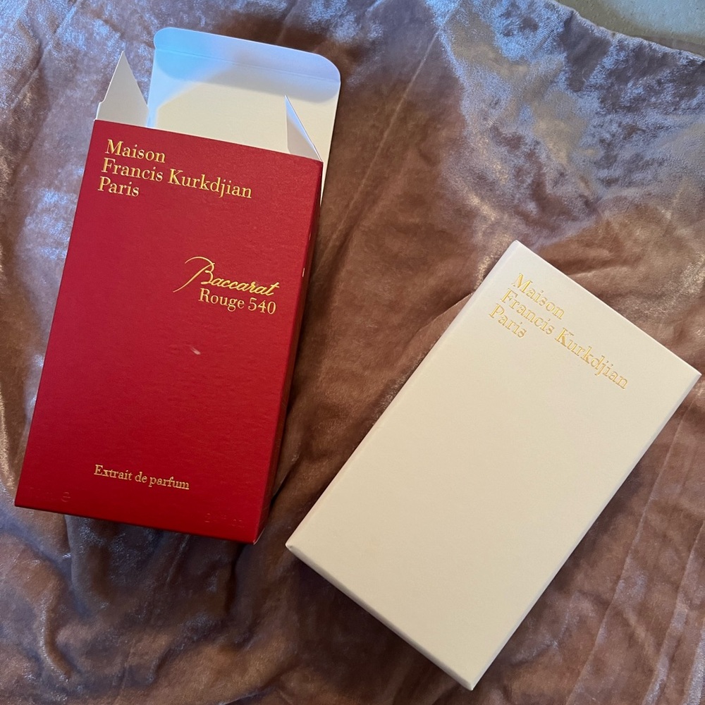 Baccarat rouge 540 box
